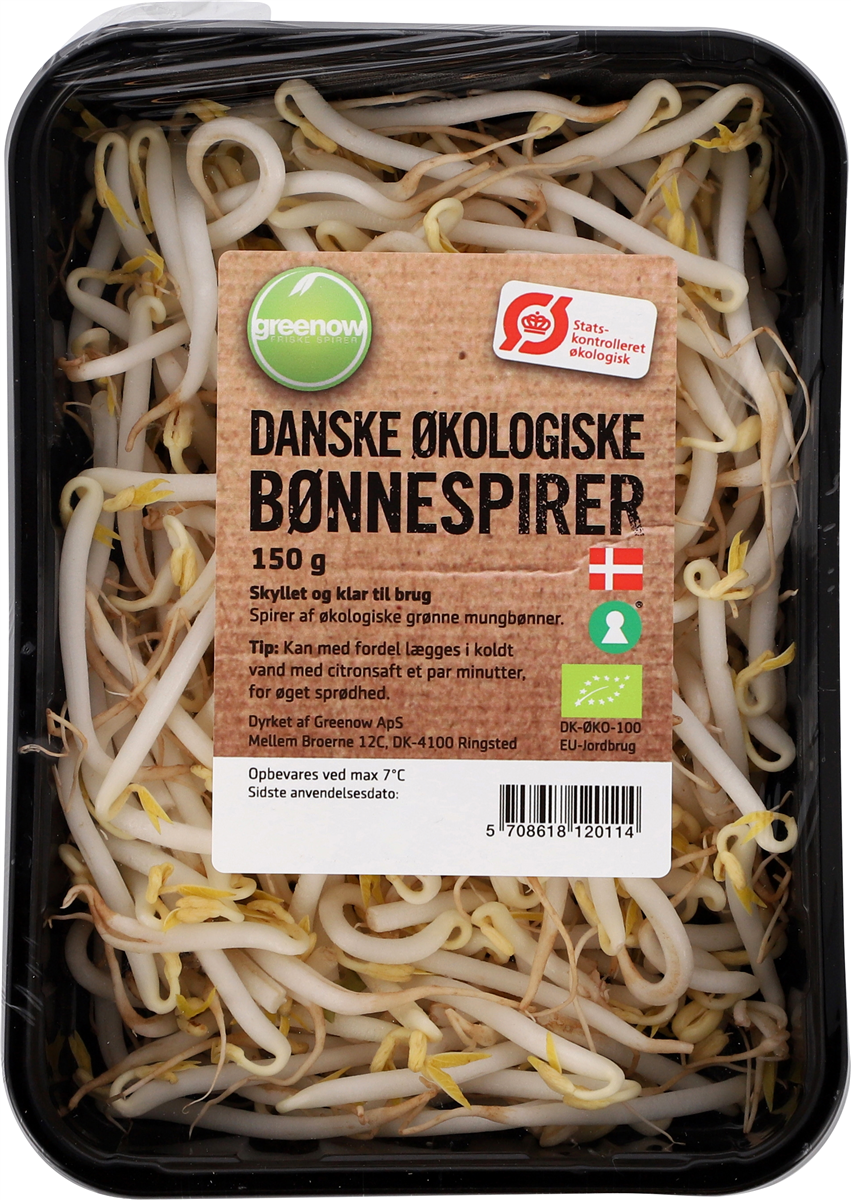 Bønnespirer Økologisk
