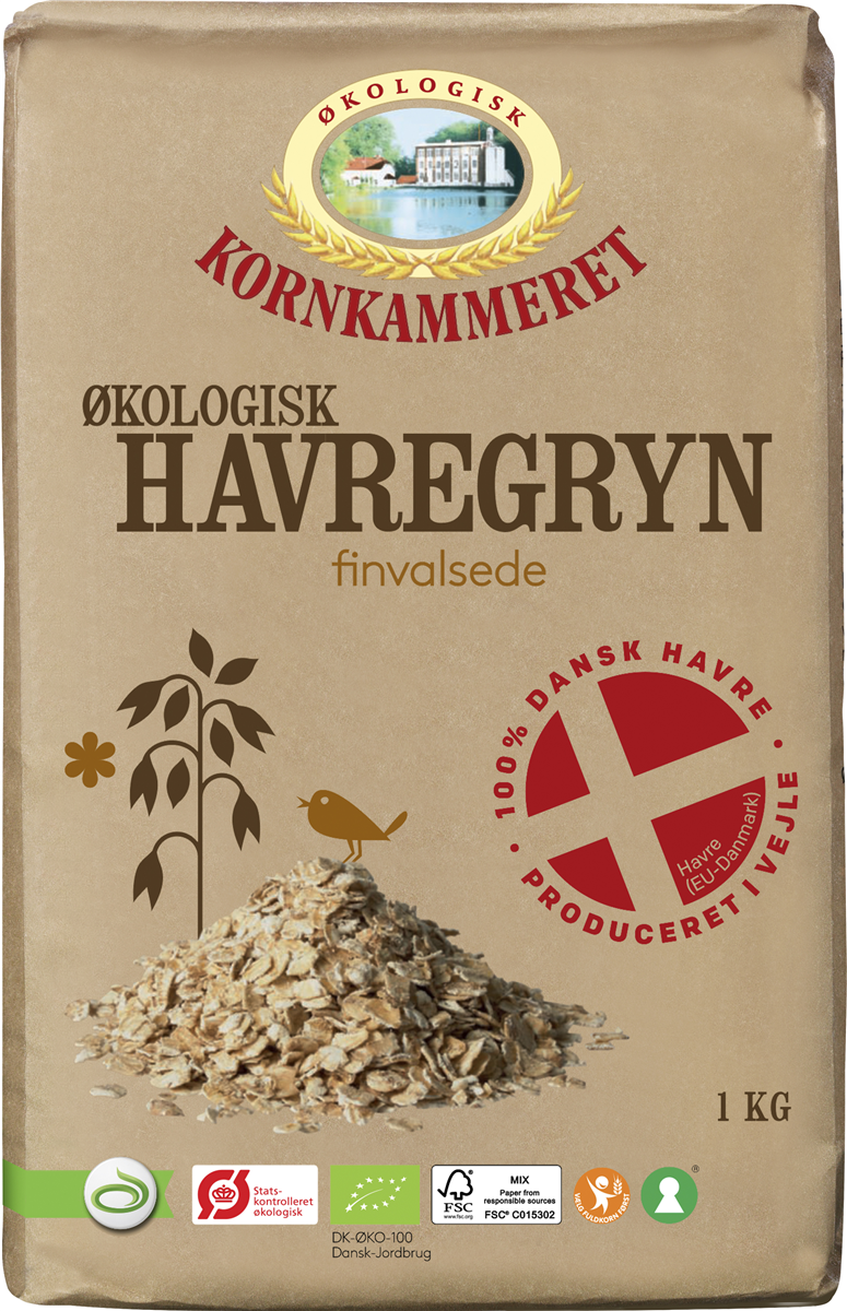 Kornkam Økologisk Havregryn