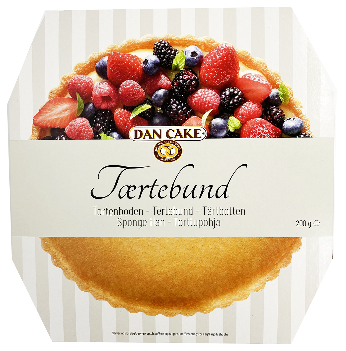 Dan Cake Tærtebund Med Kant