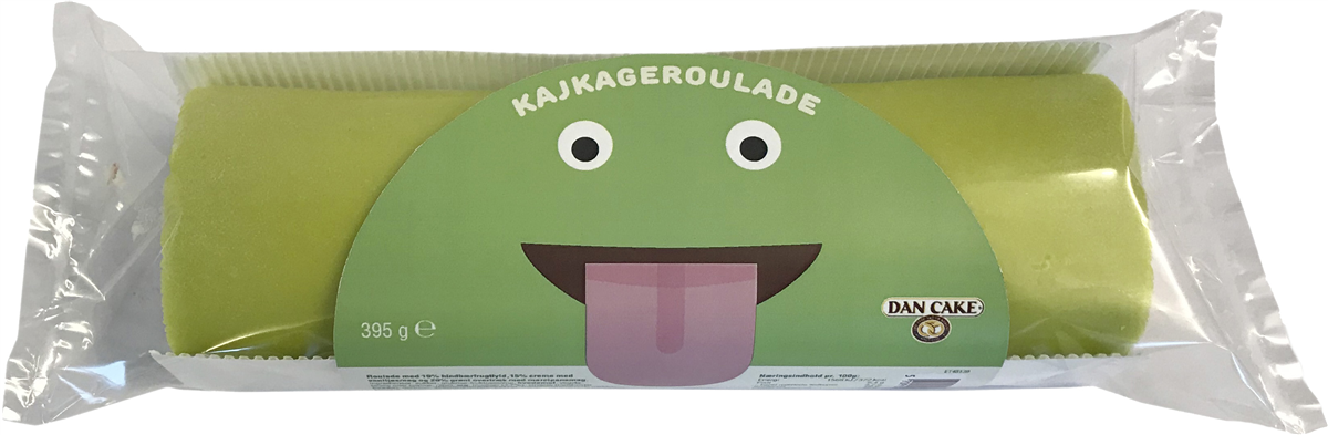 Kaj roulade m/hindbærfyld 395 g