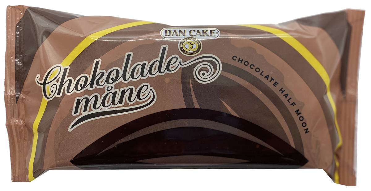 Dan Cake Chokolade Halvmåne