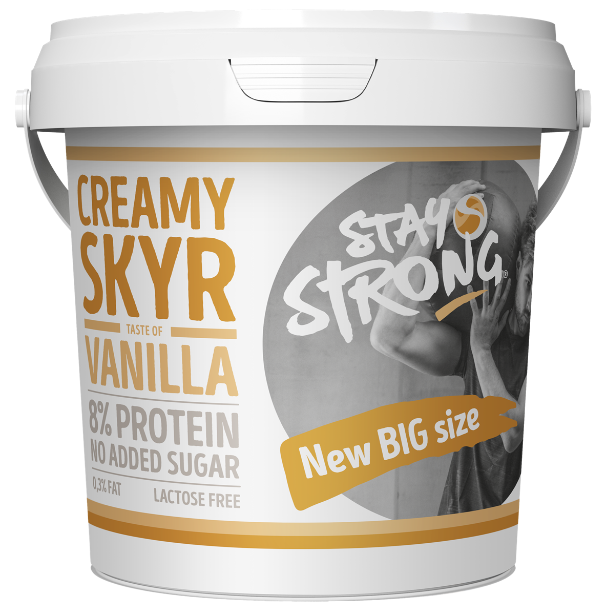 Stay Strong skyr vanil lkf 950 g