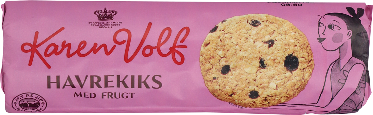 K.V. Havrekiks Med Frugt