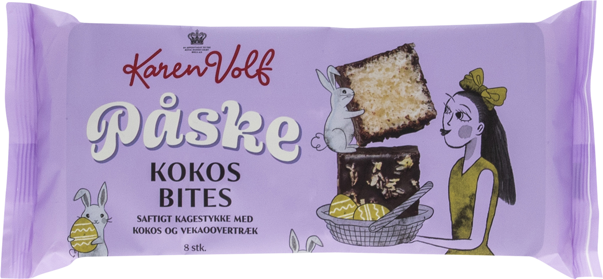 Karen Volf K.V. påske bites m kokos 144 g
