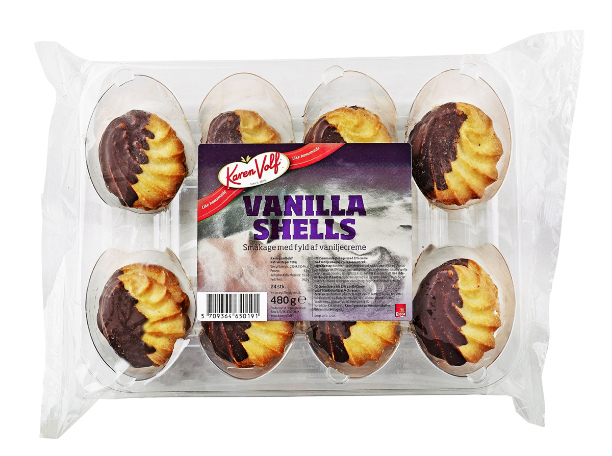 Karen Volf K.V. vanilla shells 480 g