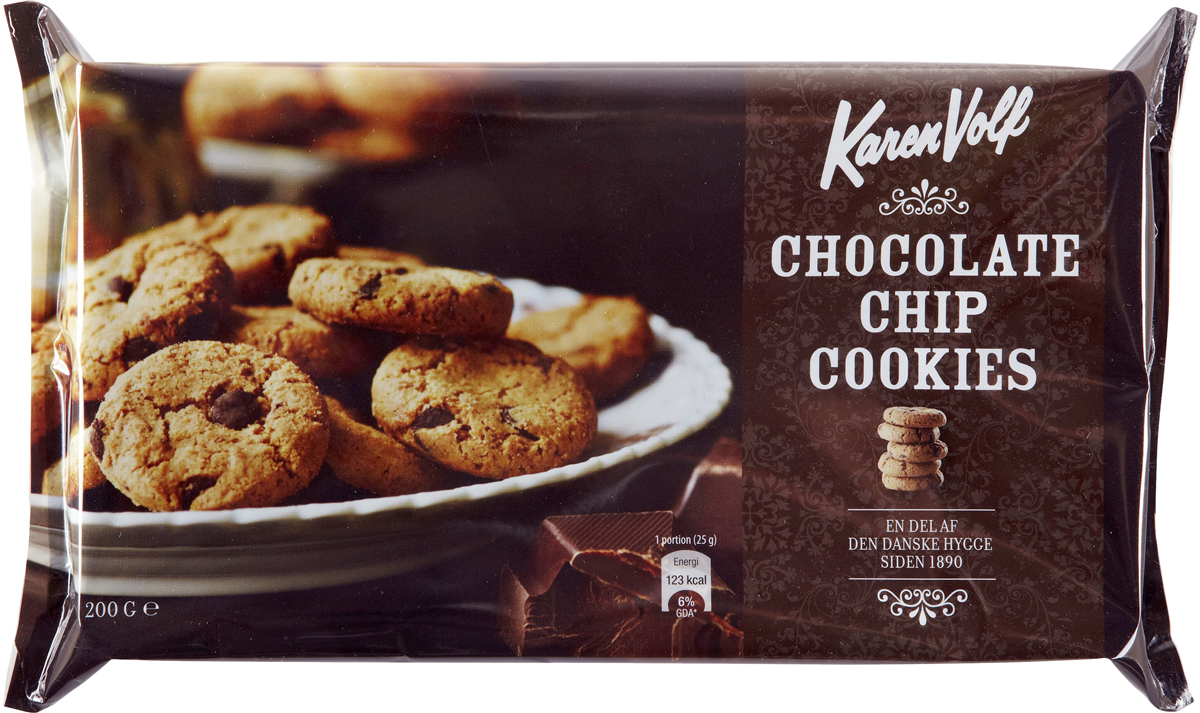 Karen Volf K.V. choko chip cookies 140 g