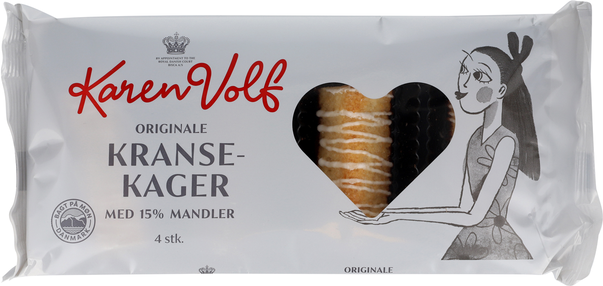 Karen Volf Luksus kransekager 4 stk 4 stk.