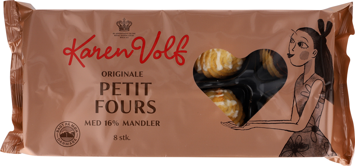 Karen Volf K.V. petit fours 8 stk 8 stk.