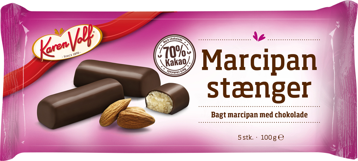 Karen Volf K.V. marcipan stænger 200 g