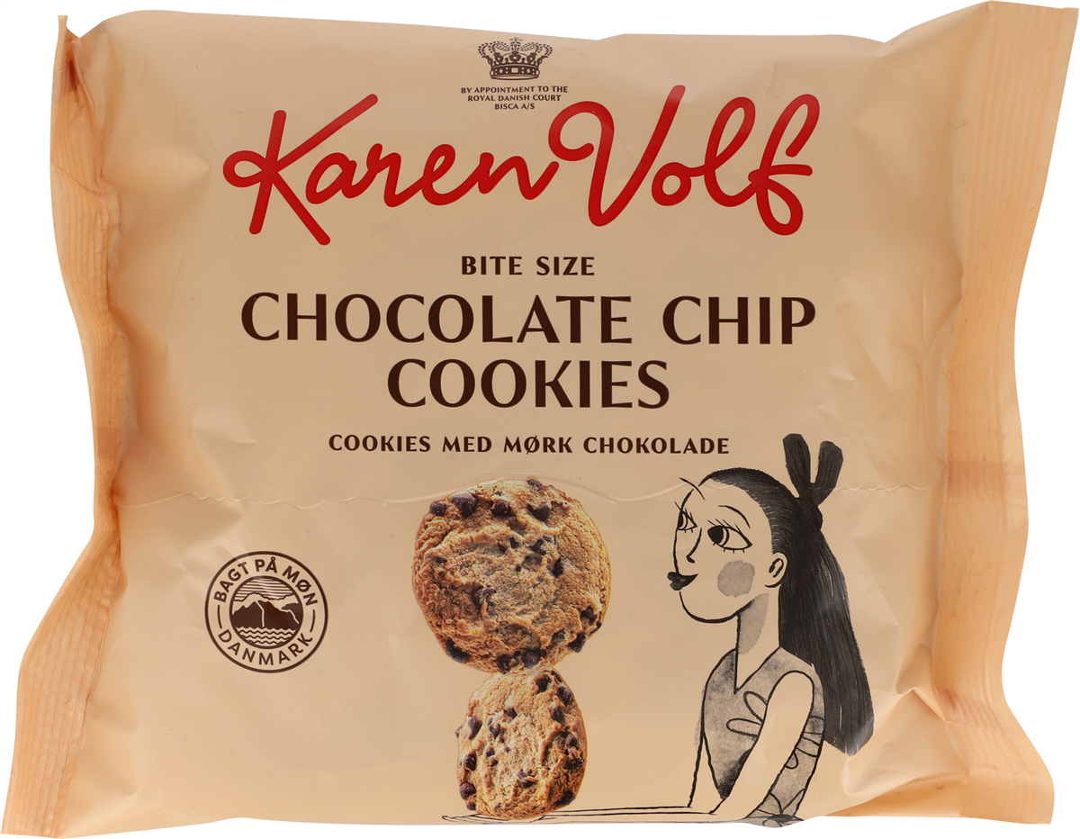 Karen Volf, Cookies m. chokoladestykker