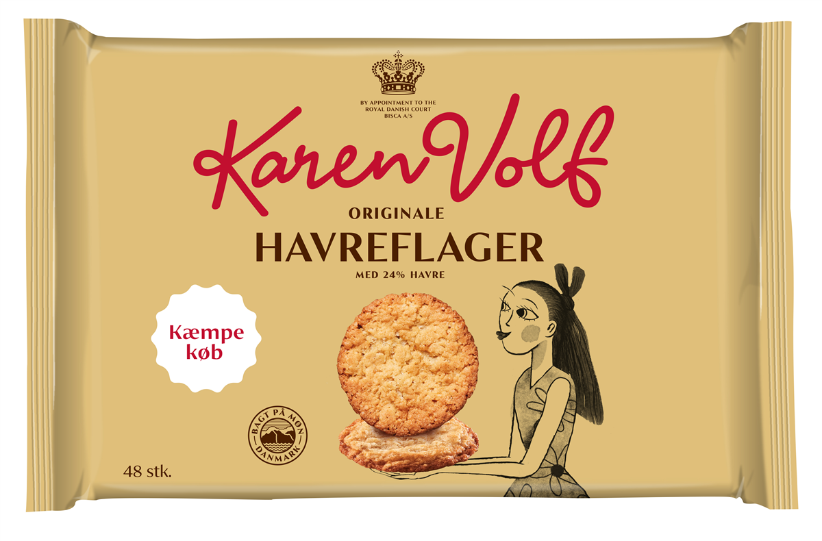Karen Volf Havreflager 450 g