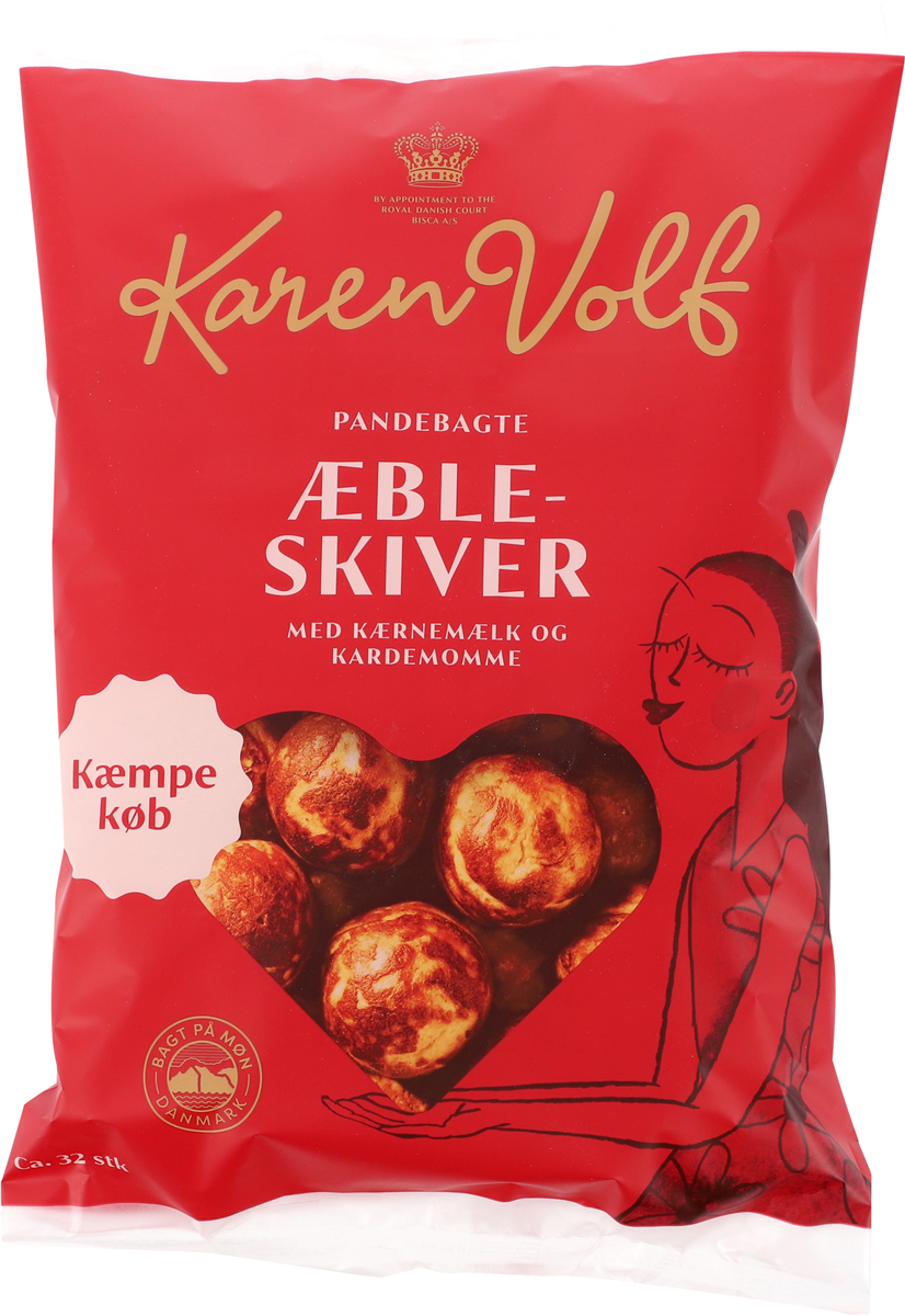 Karen Volf K.V. æbleskiver 32 stk KK 32 stk.