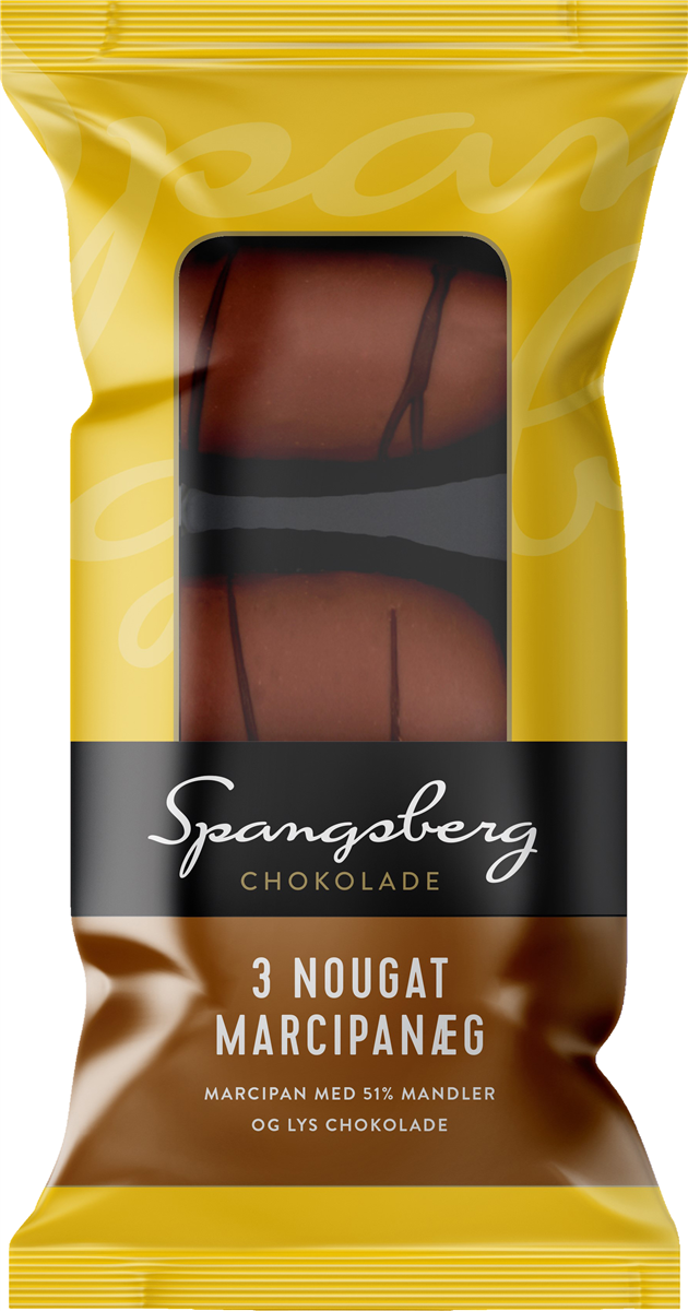 Spangsberg Marcipanæg med nougat