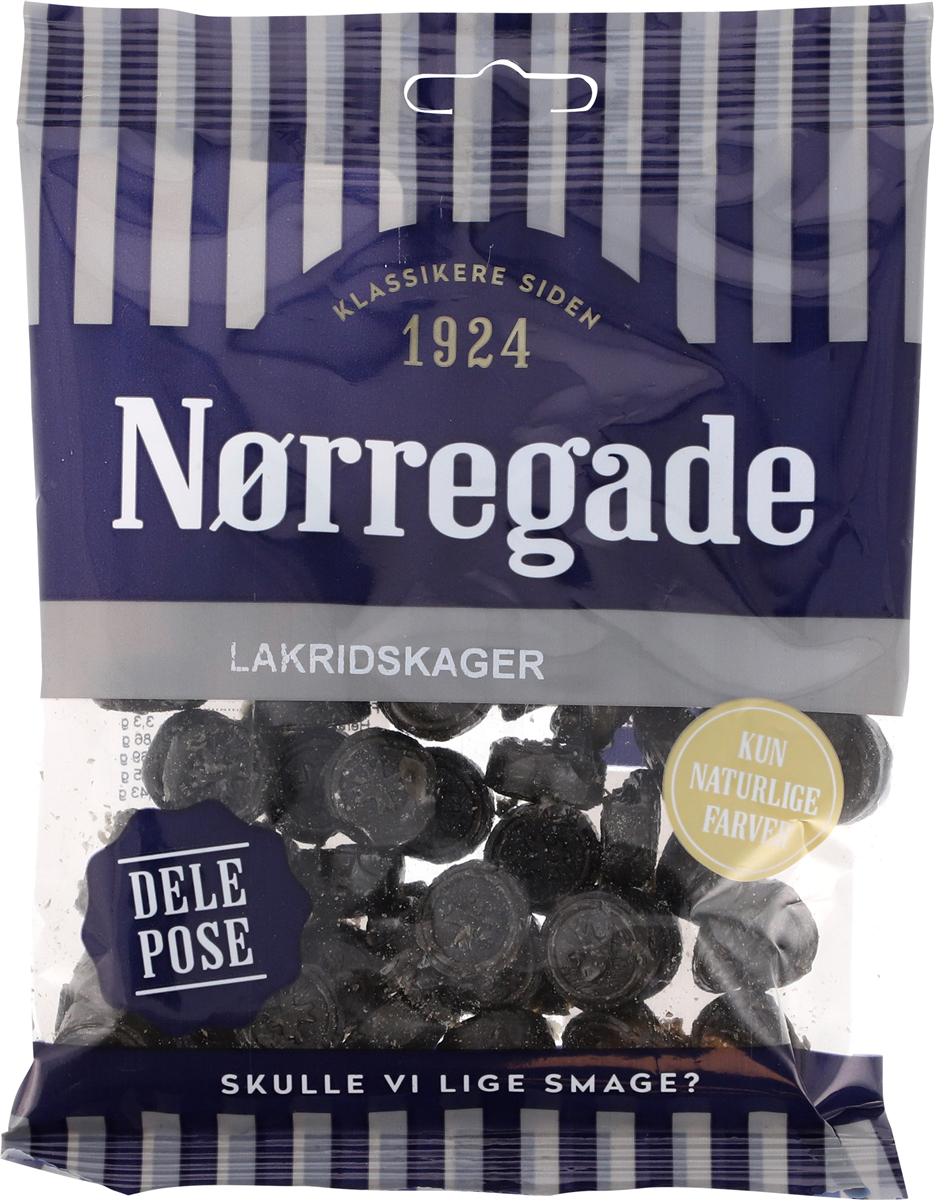 Nørregade lakridskager 160 g