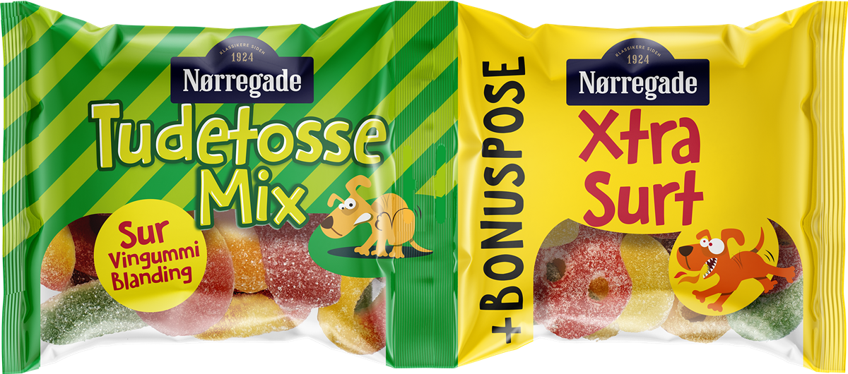 Nørregade tudetosse 150 g