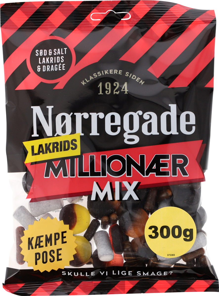 Nørregade lakri. mill. mix 300 g