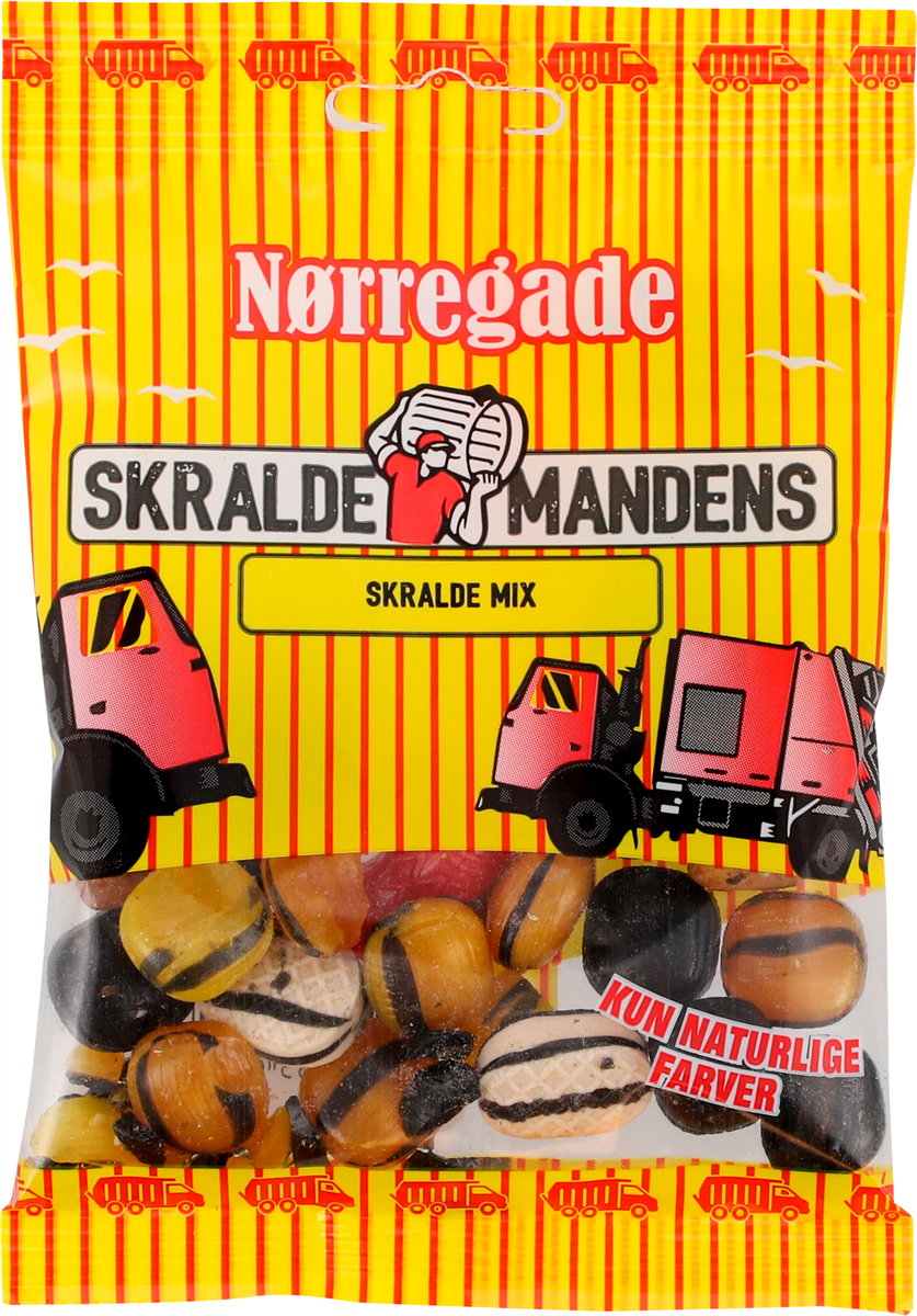Skraldemandens skralde mix 75 g
