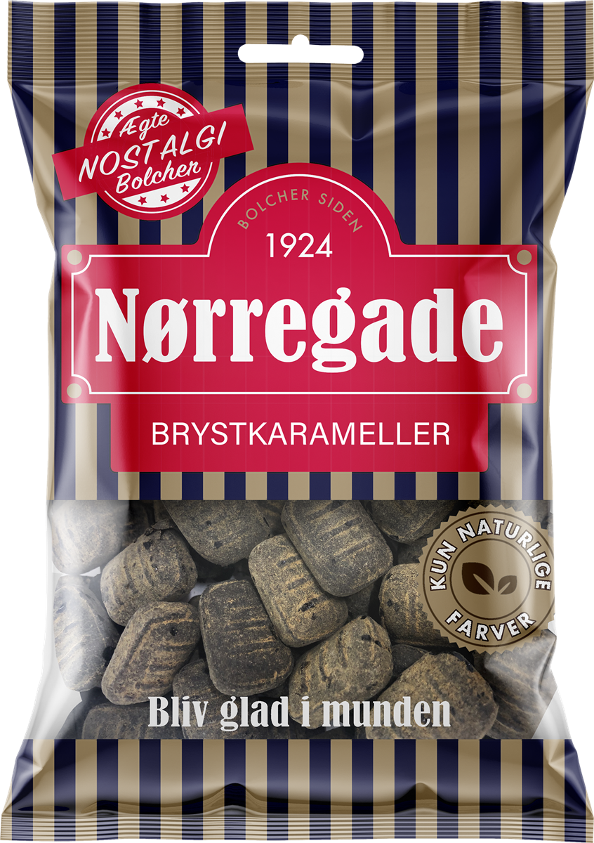 Nørregade brystkarameller 100 g