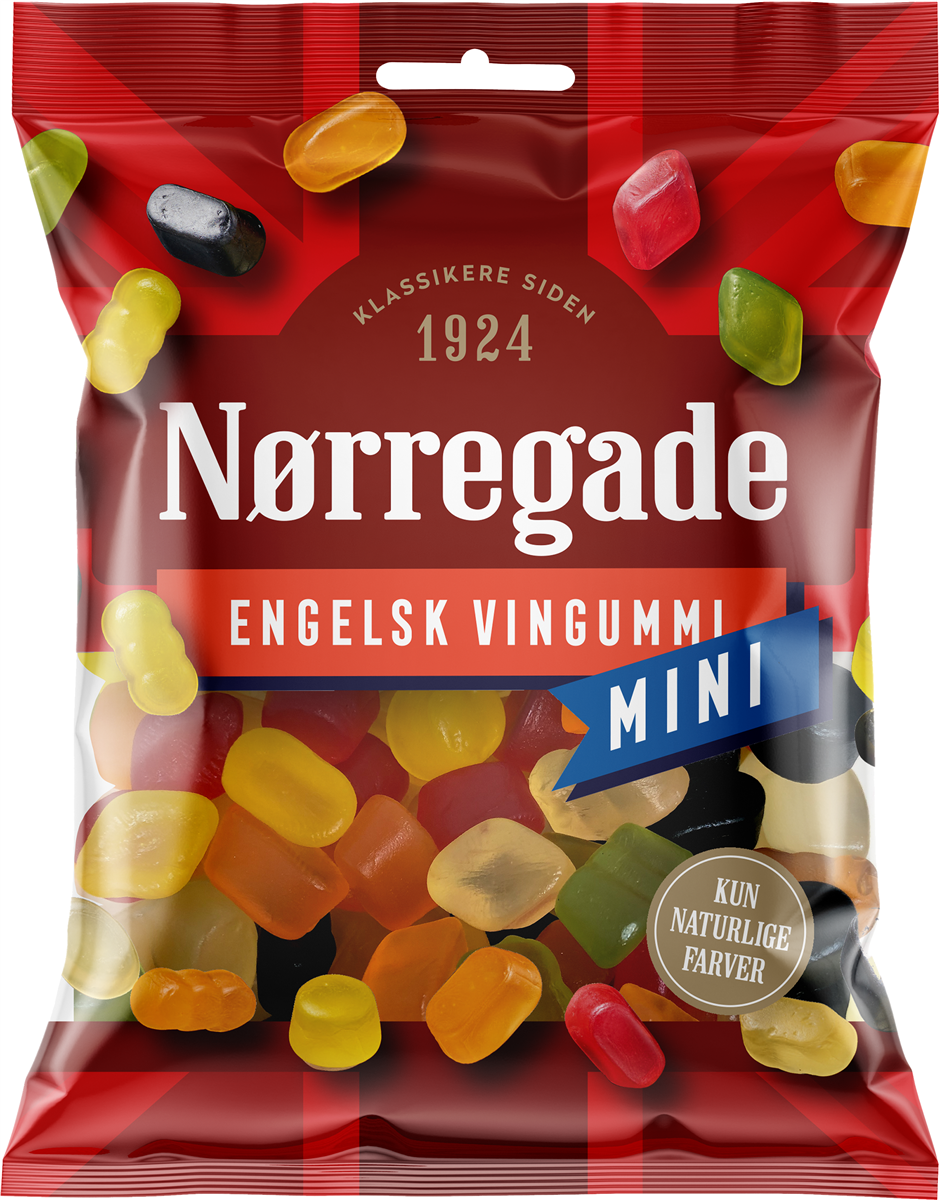 Nørregade Engelsk Vingummi Mini