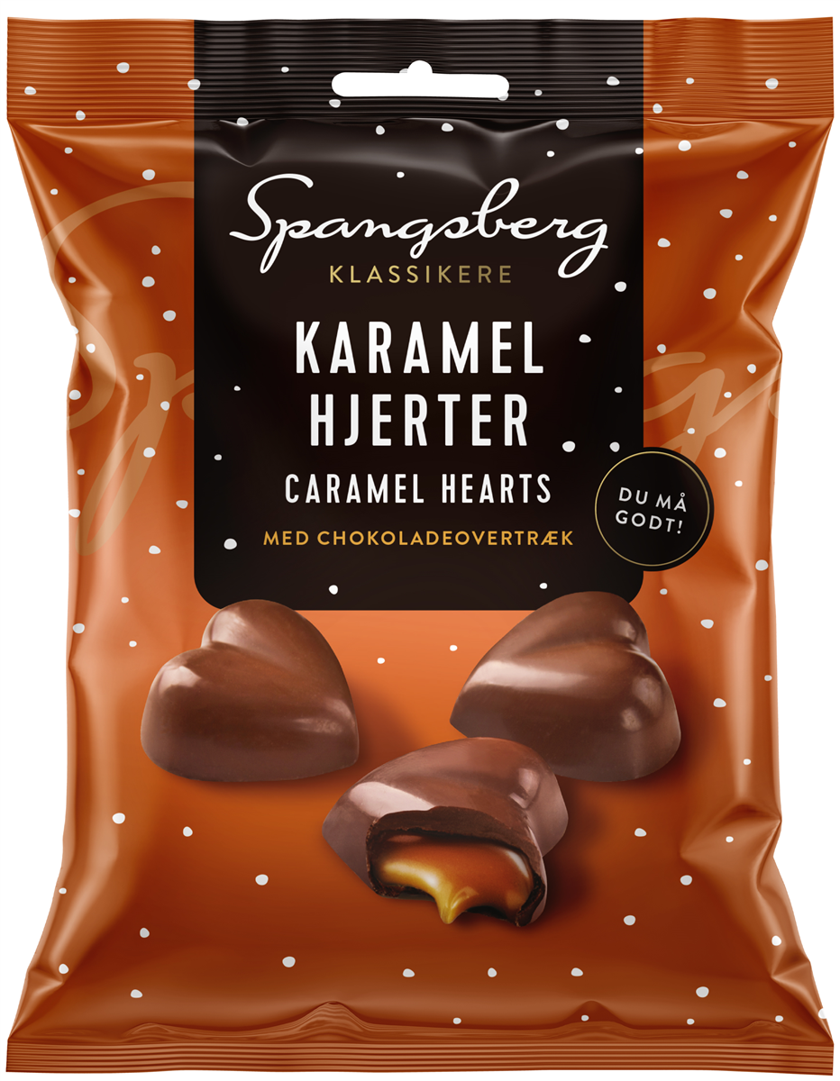 Spangsberg karamelhjerter 110 g