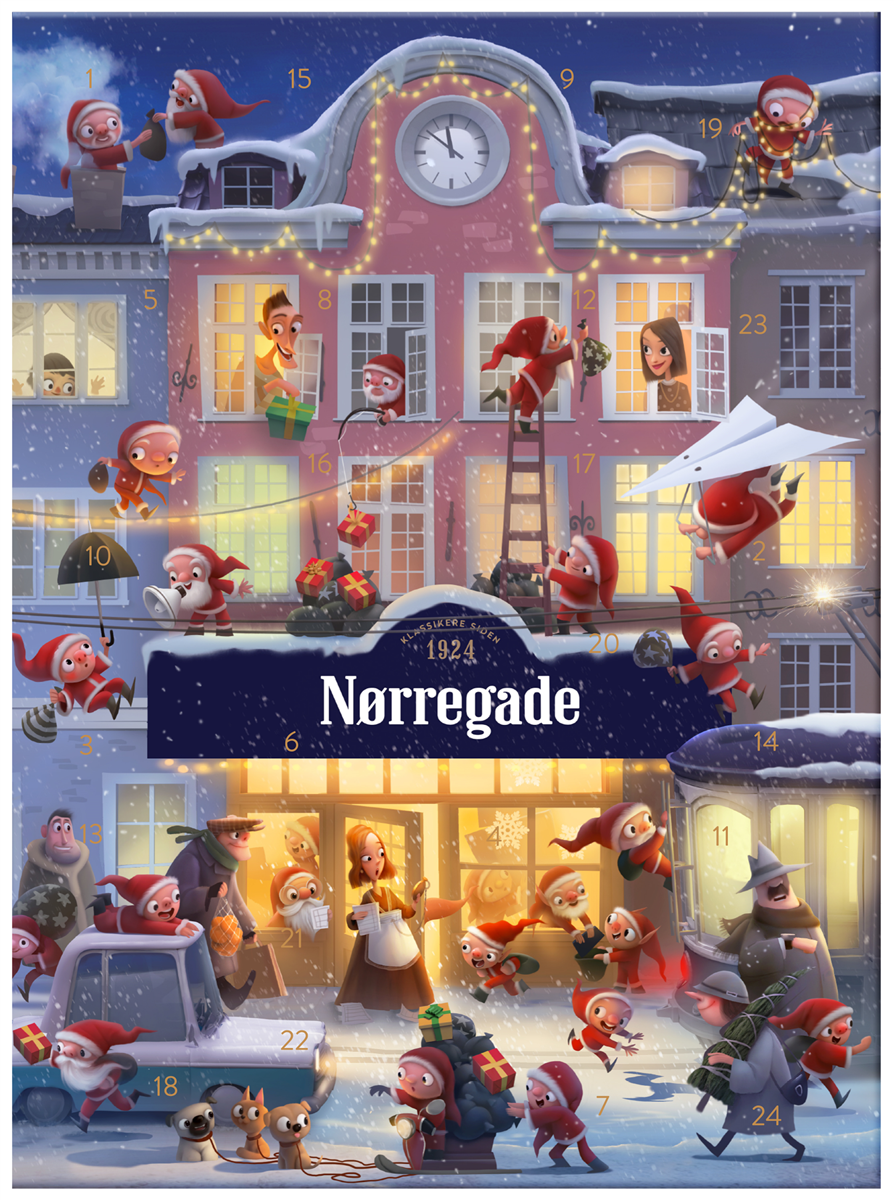 Nørregade julekalender 230 g