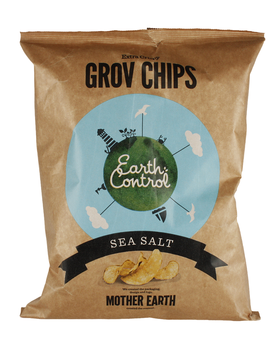 Grov chips sea salt 175 g
