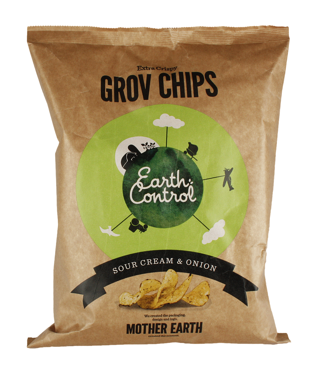 Grov chips sourcream onion 175 g