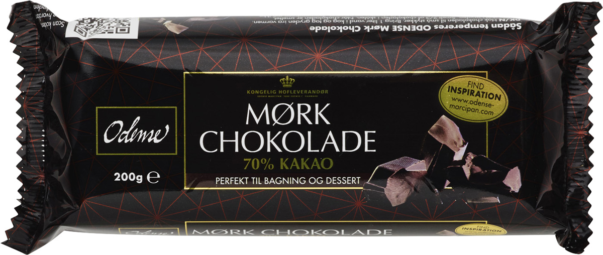 Odense Mørk Chokolade 70%