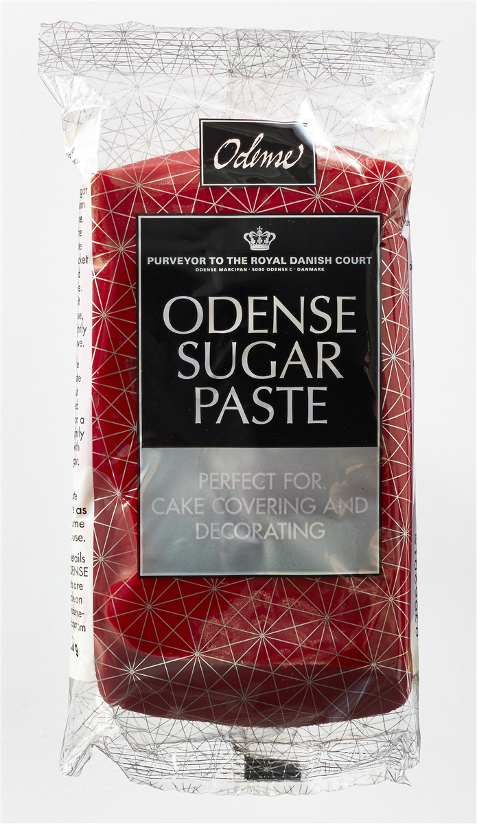 Odense fondant rød 400 g