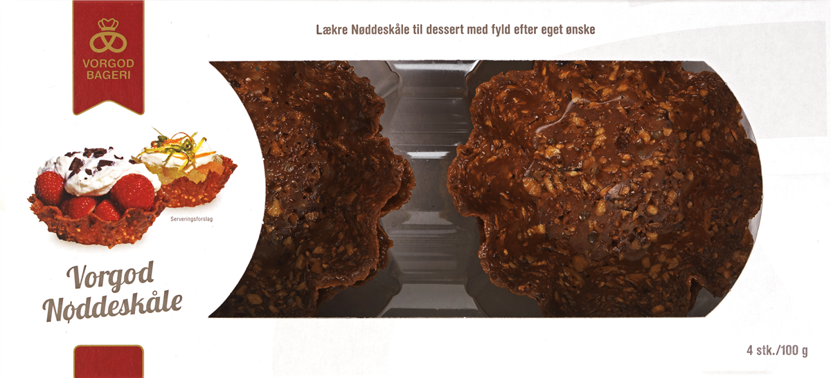 Vorgod Bageri Nøddeskåle