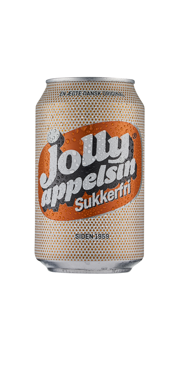 Jolly appelsin sukkerfri 1500 ml