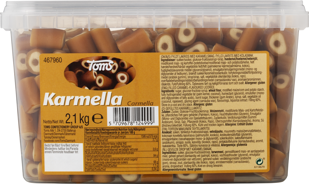 Pingv.karmella 500 st 2100 g