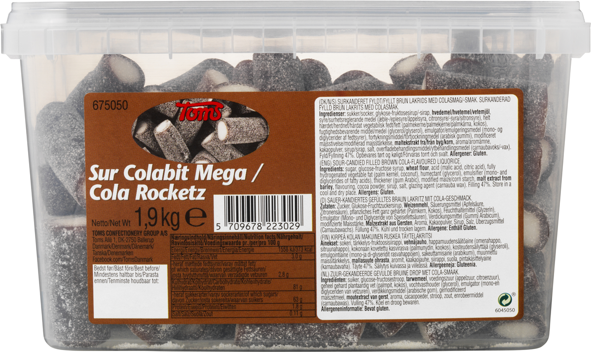 Toms Mega Cola 1,9 g