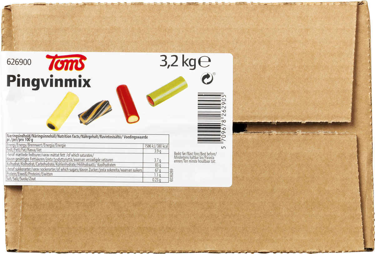 Toms pingvinmix 3,2 g