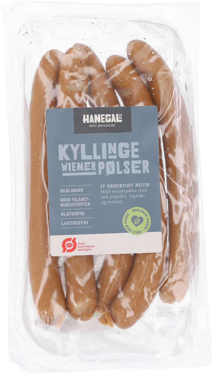 Kyllinge Wienerpølser Øko 250 g