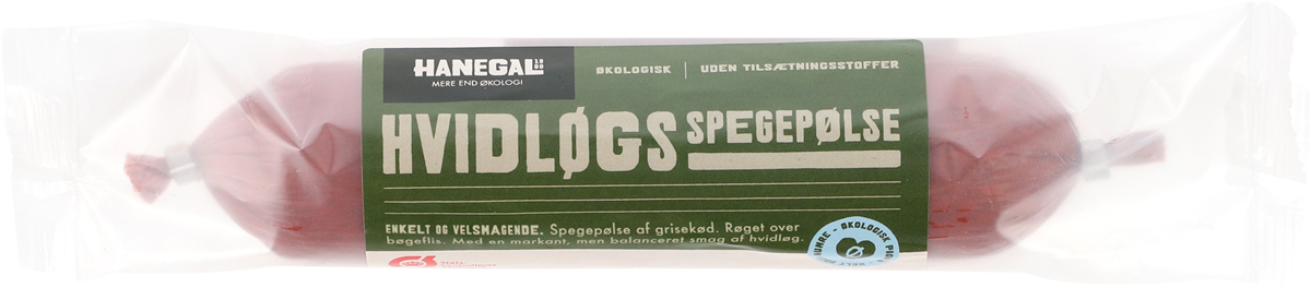 GLF Hvidløgsspegepølse Økologisk
