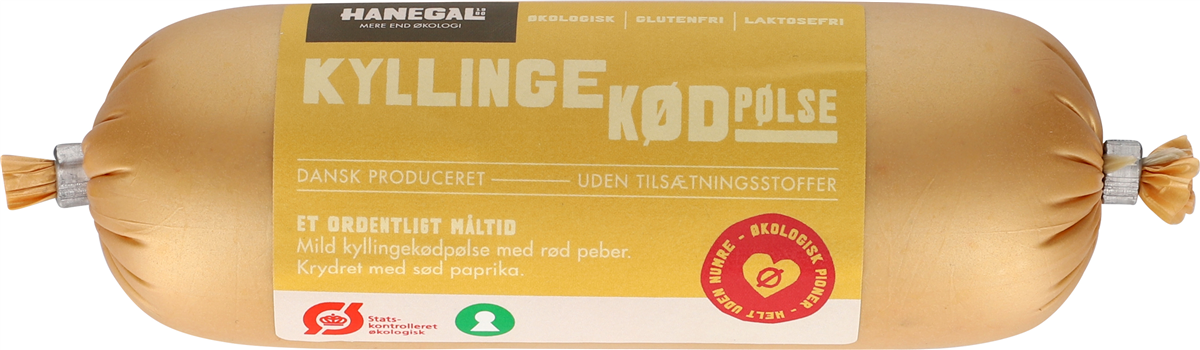 Hg Kyllingekødpølse Øko