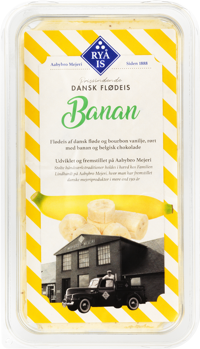 Ryå Banan Flødeis