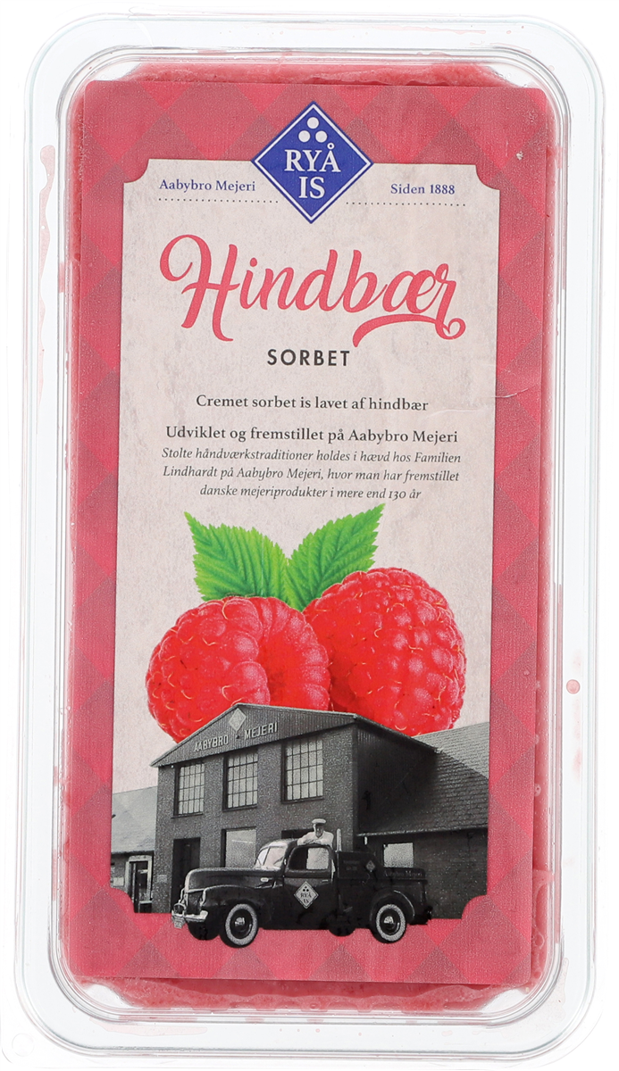 Ryå Hindbær Sorbet