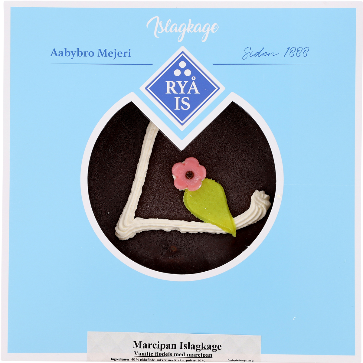 Ryå Marcipan Islagkage