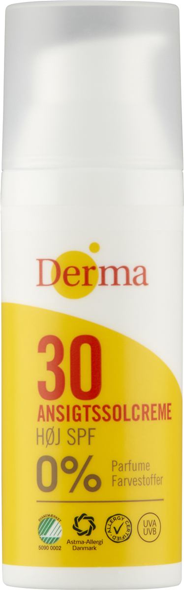 Derma Ansigtssolcreme SPF 30