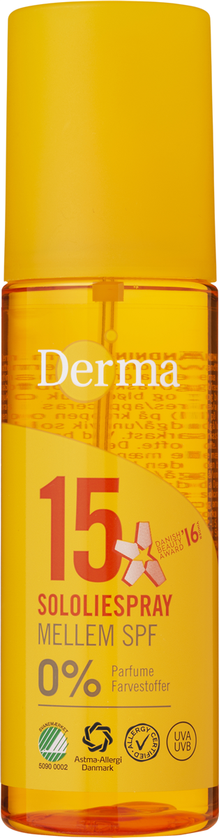 Derma Sun solspray SPF 15 150 ml