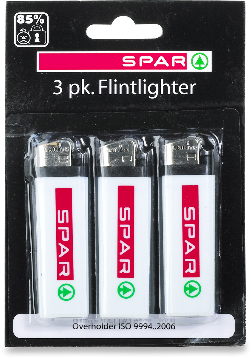 Spar engangslighter flint