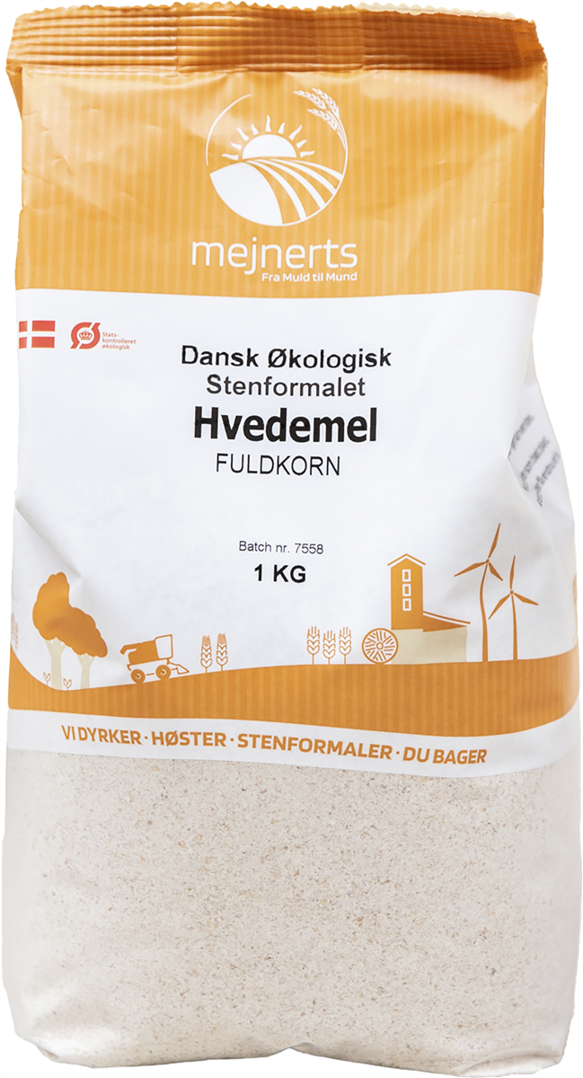 Mejnerts Hvedemel fuldkorn øko