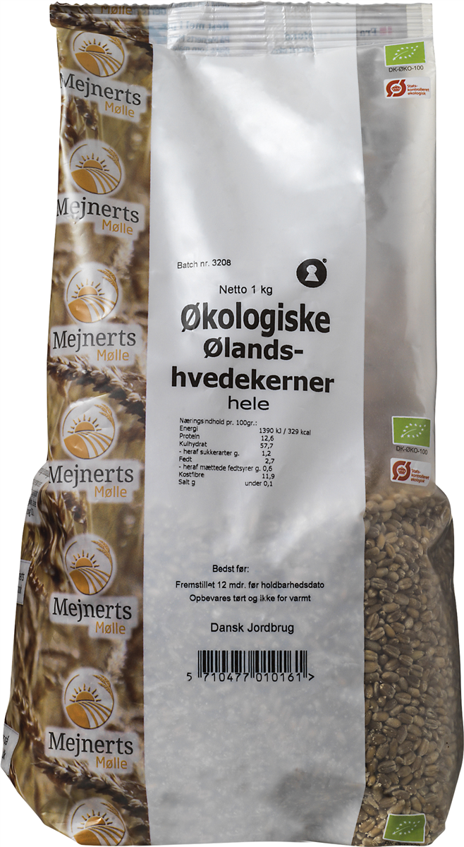 Mejnerts ølandshv kern øko 1000 g