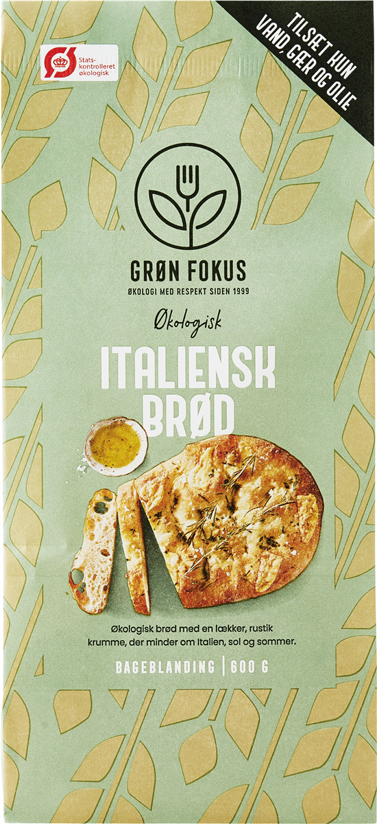 Grøn Fokus Italiensk Brød Ø