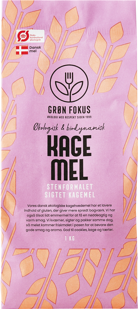 Grøn Fokus Kagemel Økologisk