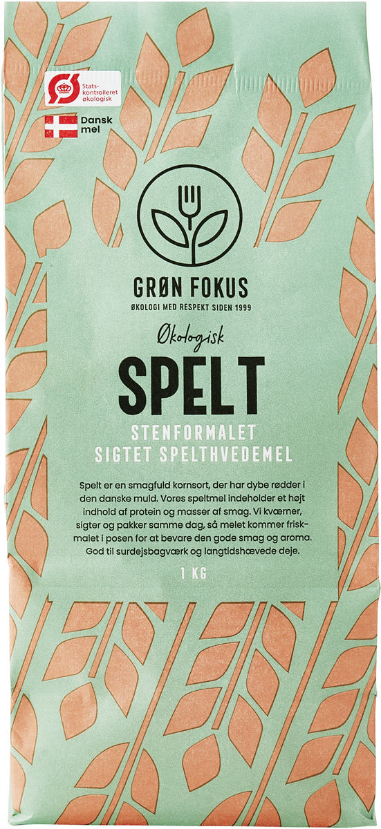 Grøn Fokus Speltmel Øko
