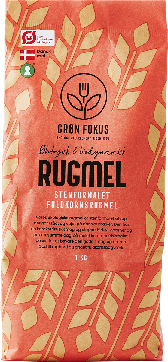 Grøn Fokus Rugmel Øko