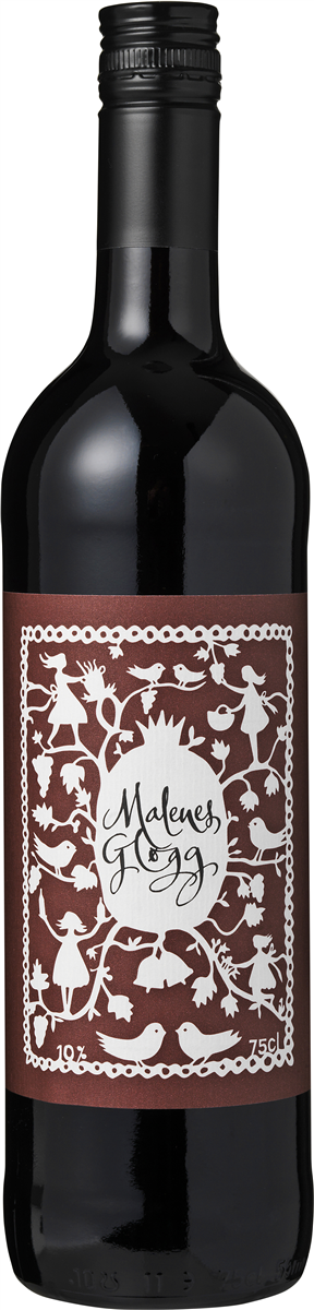 Malenes rødvinsgløgg 10% 750 ml